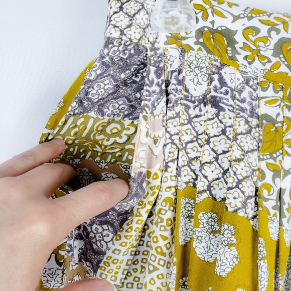 Maeve By Anthropologie Floral Peasant Skort Size S - Picture 10 of 10